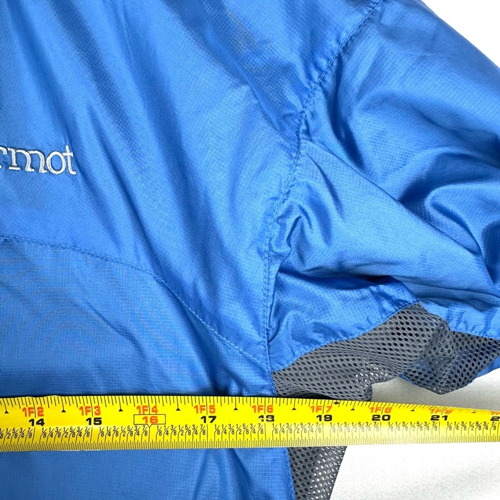Marmot Windbreaker Fleece Lined Jacket Vented Outdoors - Picture 10 of 11